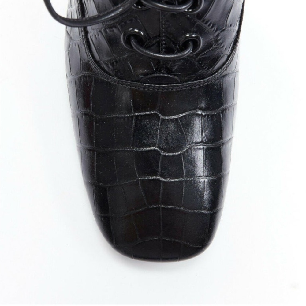 CELINE Oxford block heels 39 - Picture 7 of 10
